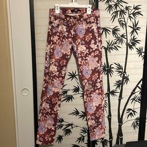 Else floral jeans